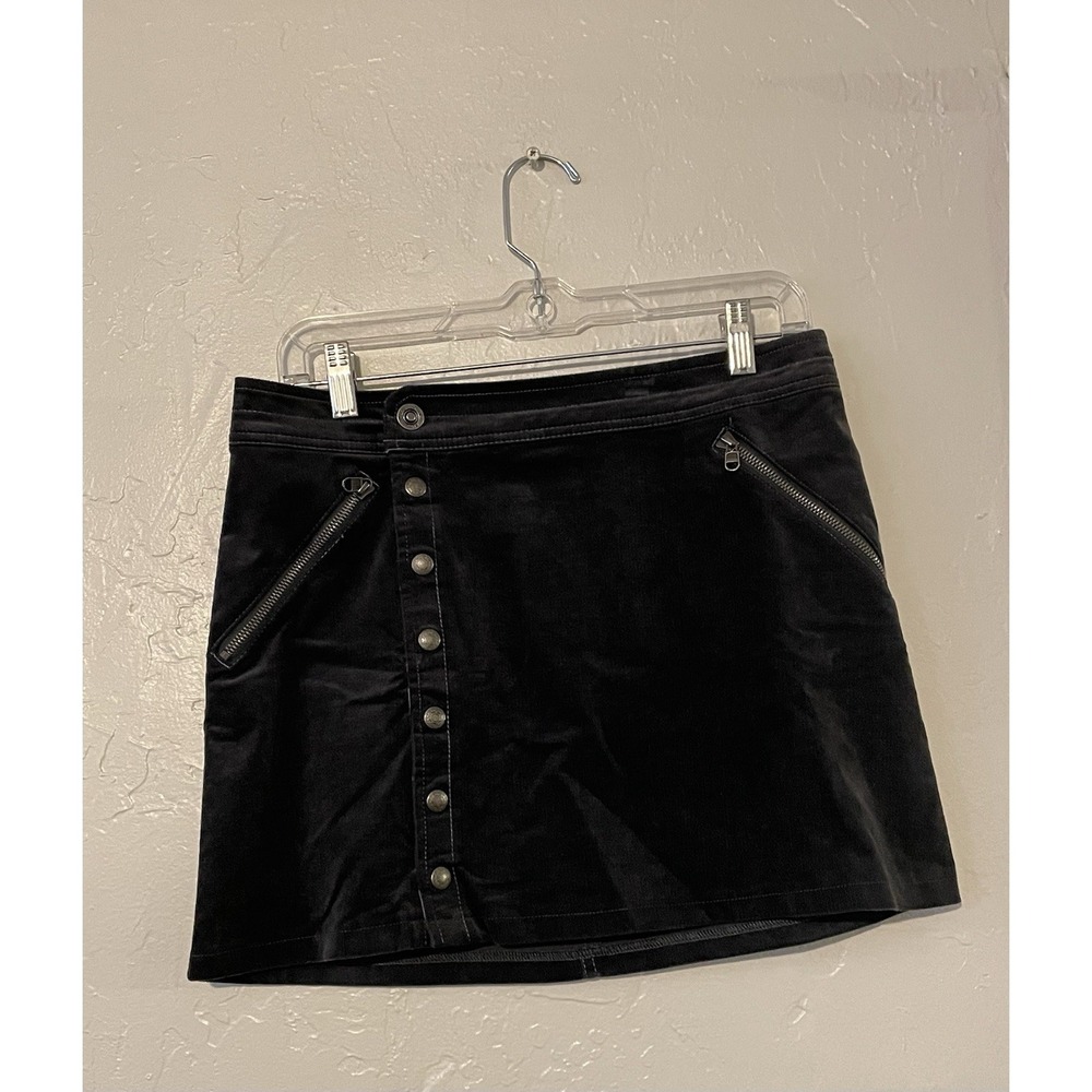 Kuhl Dark Grey Streamline Corduroy Mini Zipper Pockets Logo Embroidered Womens 4
